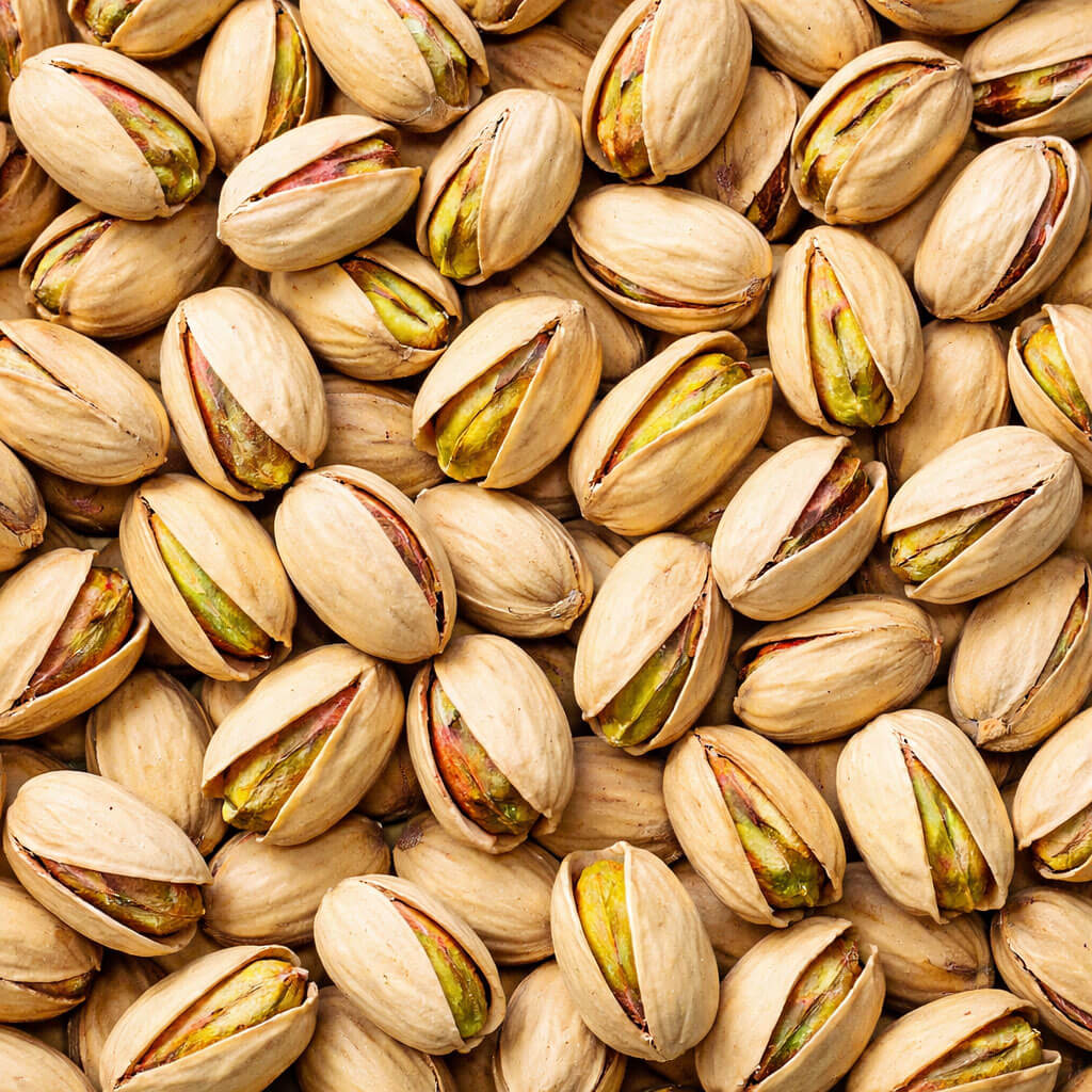 Oleaginosa selecionada para lanches, tábuas, mixes, receitas e finalizações com mais crocância.